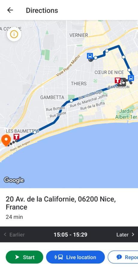 Magnifique Appartement 60M2 ,3 Pieces , Equipee,Tres Lumineux, 2 Minutes A Pied De La Plage Nizza Kültér fotó