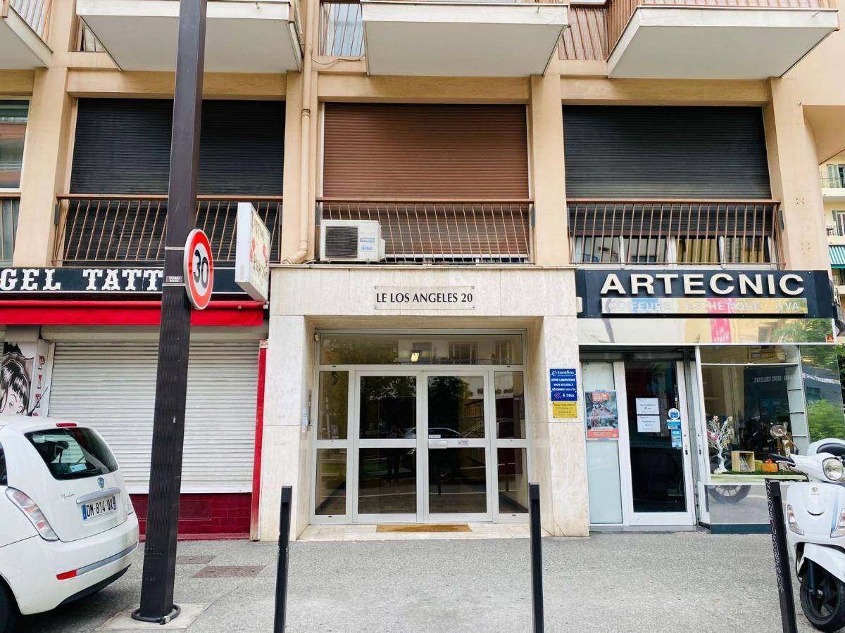 Magnifique Appartement 60M2 ,3 Pieces , Equipee,Tres Lumineux, 2 Minutes A Pied De La Plage Nizza Kültér fotó